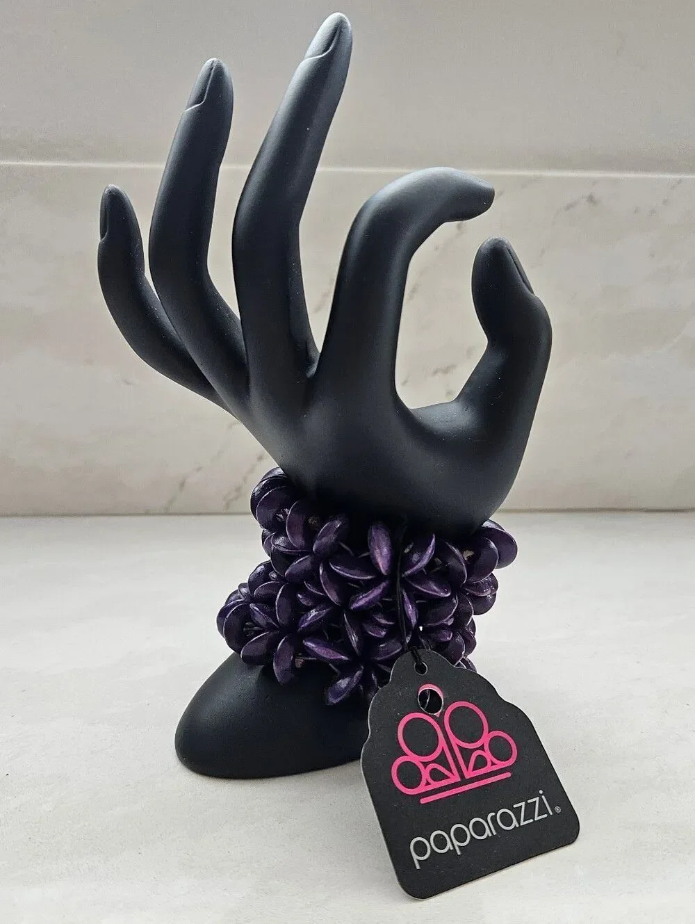 paparazzi purple clustered